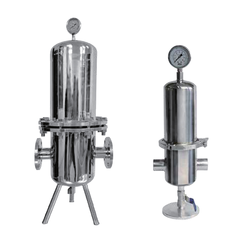 สแตนเลสสตีลไมโครฟิล์มกรองอากาศบีบอัดสำหรับห้องพักที่สะอาด